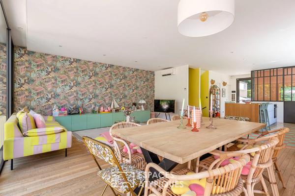 Maison contemporaine dans un écrin végétal