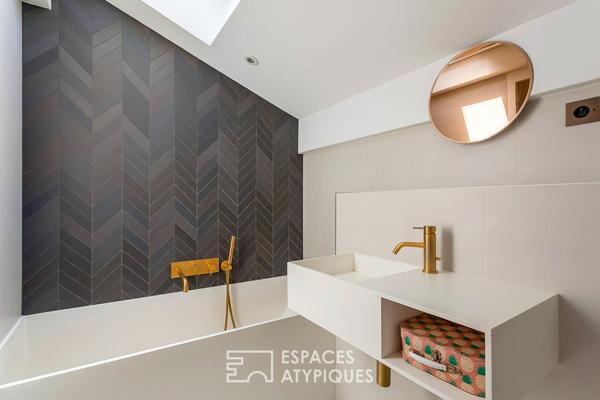 Maison contemporaine dans un écrin végétal