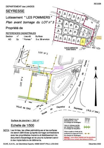 Terrain Constructible Seyresse 05 a 58 ca