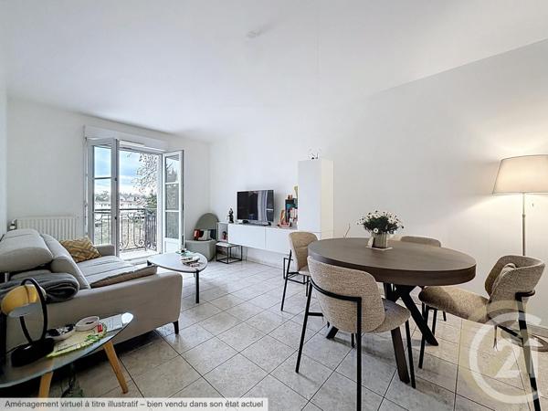 Appartement F2 à vendre  2 pièces - 47,07 m2 ST FARGEAU PONTHIERRY - 77