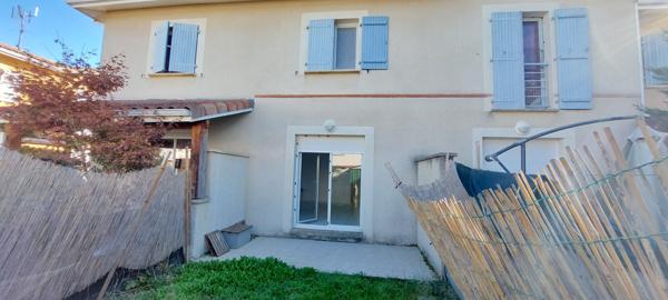 PAMIERS - MAISON T3 AVEC JARDINET ET PLACE DE PARKING PRIVATIVE