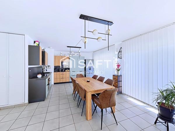 Plain-pied avec terrasse dans un cadre sécurisé