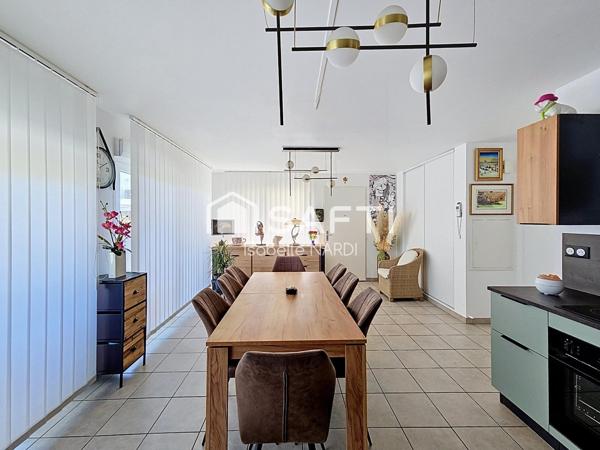 Plain-pied avec terrasse dans un cadre sécurisé