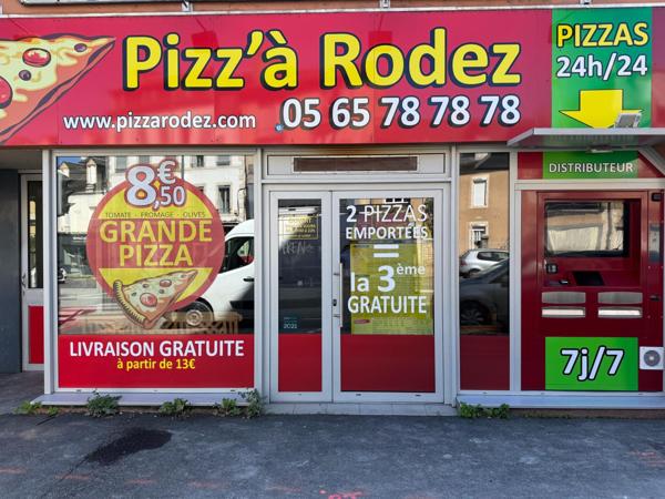 À vendre : fonds de commerce PIZZERIA