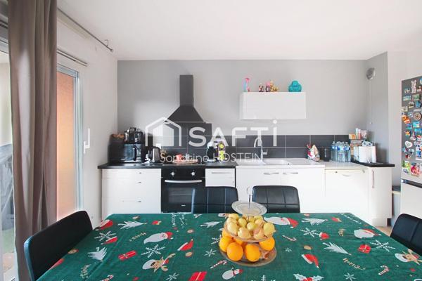 Bel appartement de 63m2 2 Chambres, Terrasse, cave et garage!