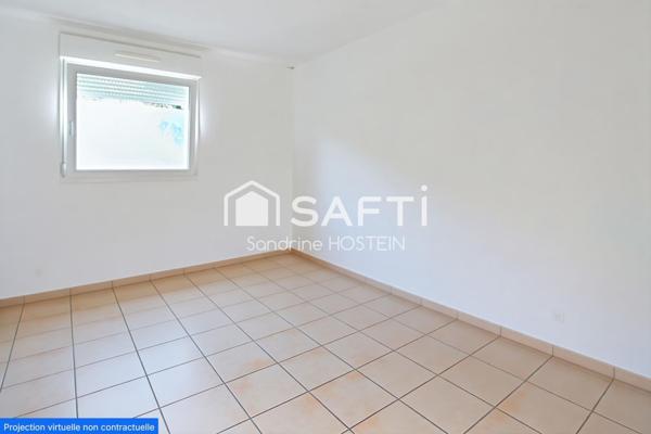 Bel appartement de 63m2 2 Chambres, Terrasse, cave et garage!