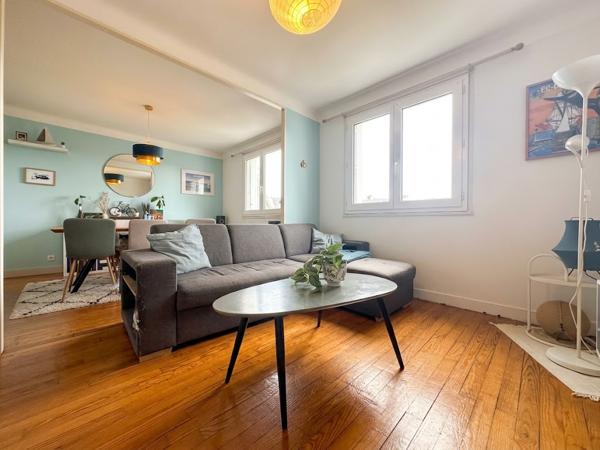 EXCLUSIVITÉ - LORIENT MERVILLE - GRAND T2 DE 56 M², POSSIBILITÉ T3 , Lorient