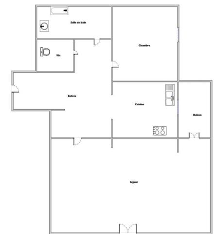 Noisy-Le-Grand-A vendre-Appartement 2 pièces traversant-En très bon état–Balcon–Parking-Proche de toutes commodités