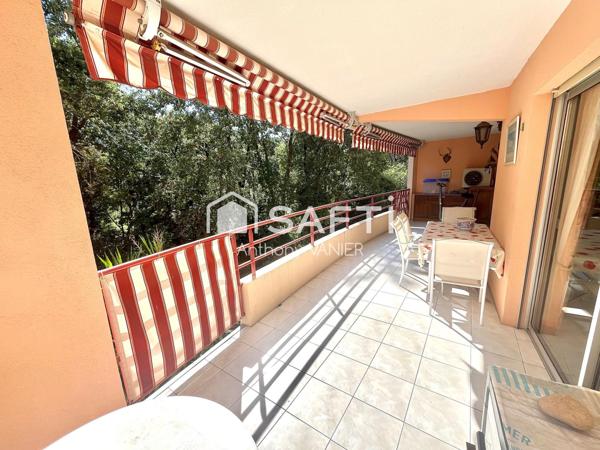 Spacieux T4 au calme, grande terrasse, box et cave