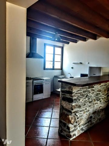 Fermette à la campagne, restaurée avec jardin