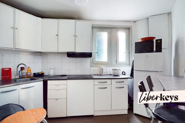 Appartement vendu loué à Saint-Ouen – Cour privative et double cave