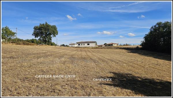EXCLUSIVITÉ – TERRAIN VIABILISÉ DE 2238 M² À BIRAN (32) -BELLE EXPOSITION SUD