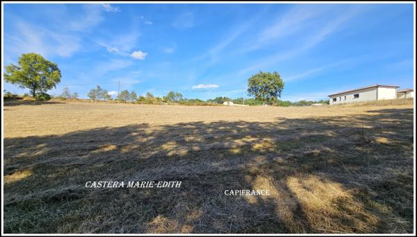 EXCLUSIVITÉ – TERRAIN VIABILISÉ DE 2238 M² À BIRAN (32) -BELLE EXPOSITION SUD