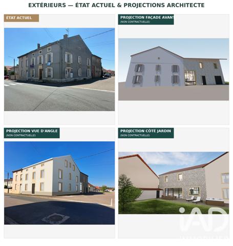 Immeuble à vendre 503 m² Chambley-Bussières