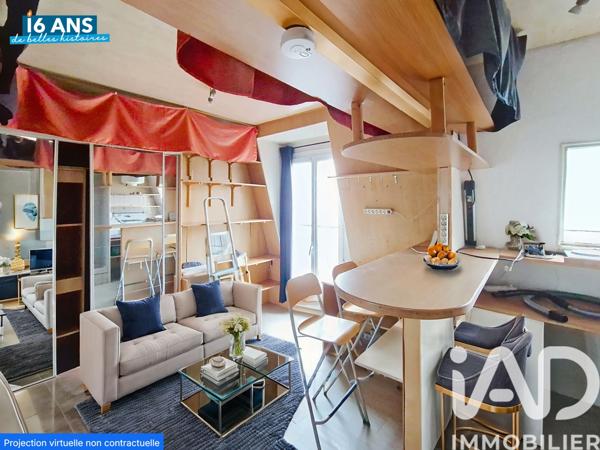 Appartement à vendre 1 pièce 13 m² Paris 11