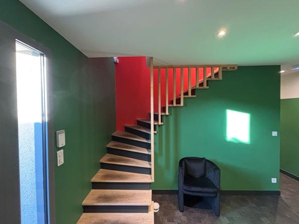 Bureaux à louer rénovés avec terrasse à Saint-Herblain centre