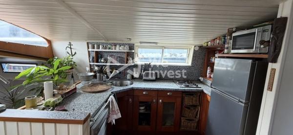 À vendre peniche d'habitation motorisée