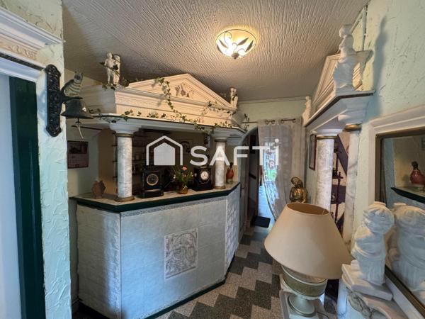 Maison 4p à rénover, 99m2, terrain 324m2, Arques