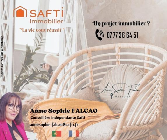 Appartement familial lumineux de 89m² - 5 pièces .