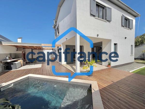 A VENDRE VILLA T5 AVEC PISCINE – LA RIVIÈRE SAINT-LOUIS 97421 – SECTEUR LE RUISSEAU