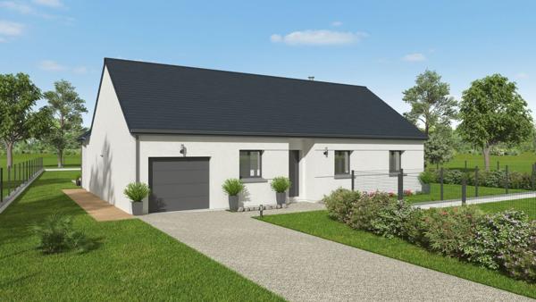 Terrain + Maison à vendre 5 pièces - 108 m²