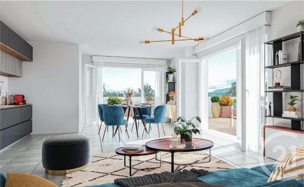 Appartement T4 à vendre  4 pièces - 84,13 m2 SCIEZ - 74