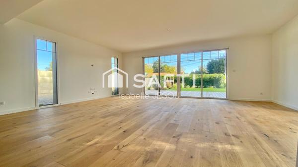 Belle maison neuve clés en main T5 à La Teste de Buch avec jardin paysager