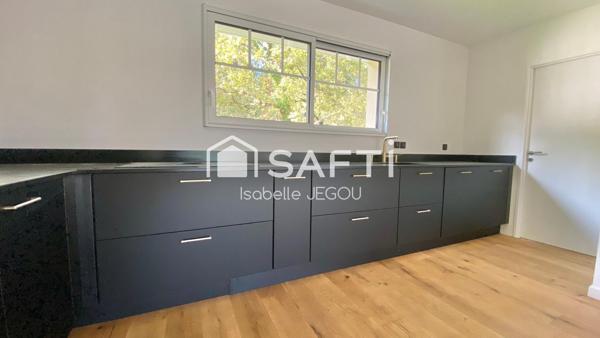 Belle maison neuve clés en main T5 à La Teste de Buch avec jardin paysager