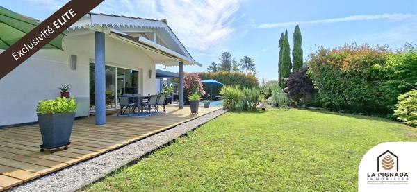 Maison 145 m² - 4 ch + bureau - Piscine - Carport