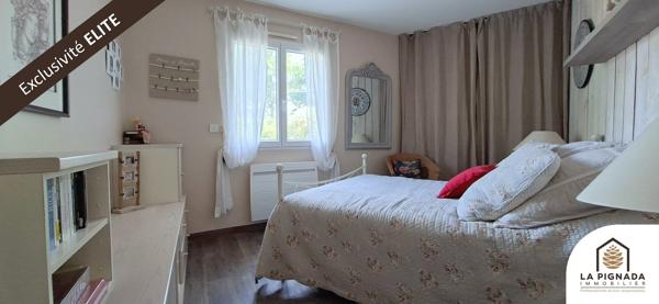 Maison 145 m² - 4 ch + bureau - Piscine - Carport
