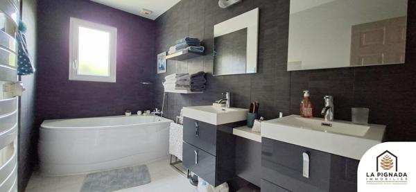 Maison 145 m² - 4 ch + bureau - Piscine - Carport