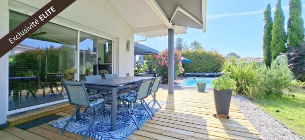 Maison 145 m² - 4 ch + bureau - Piscine - Carport