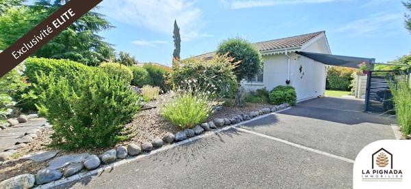 Maison 145 m² - 4 ch + bureau - Piscine - Carport