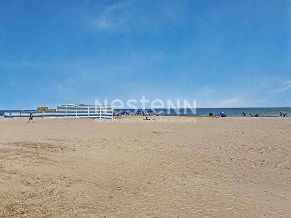 Appartement 2 pièces de 27 m2 avec loggia de 5 m² à 100 mètres de la mer, Narbonne-Plage