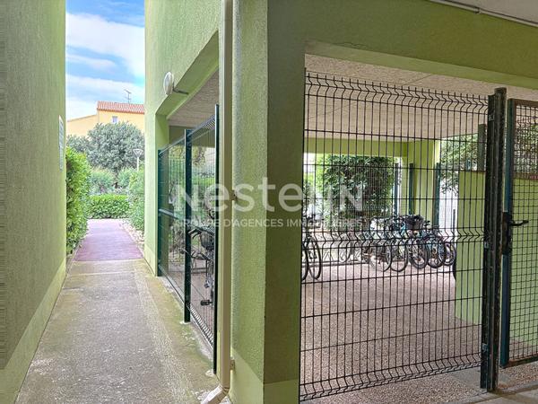 Appartement 2 pièces de 27 m2 avec loggia de 5 m² à 100 mètres de la mer, Narbonne-Plage