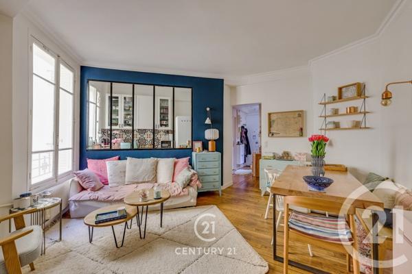 Appartement F3 à vendre  3 pièces - 51,09 m2 PARIS - 75015