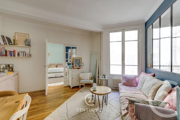 Appartement F3 à vendre  3 pièces - 51,09 m2 PARIS - 75015
