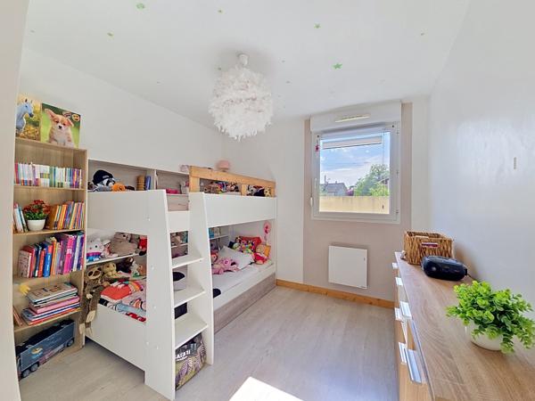 Appartement T3 en rez de jardin