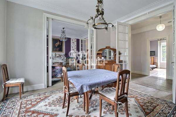 RARE: appartement de caractère avec trois chambres un jardin et un garage à NANCY BOUDONVILLE
