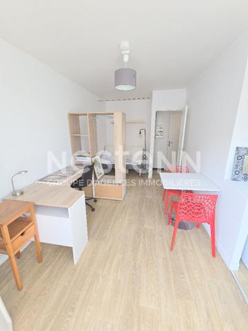 Toulouse quartier jardin des plantes 31400 T1 meublé 19.89m2 parking cellier balcon