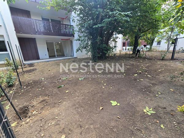 Toulouse 31200 BORDEROUGE /CROIX DAURADE -Agréable T2 Récent (Fin 2024) de 42.94m² Terrasse de 11.88m² Jardin de 96m² et parking en sous sol
