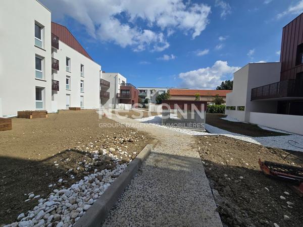 Toulouse 31200 BORDEROUGE /CROIX DAURADE -Agréable T2 Récent (Fin 2024) de 42.94m² Terrasse de 11.88m² Jardin de 96m² et parking en sous sol