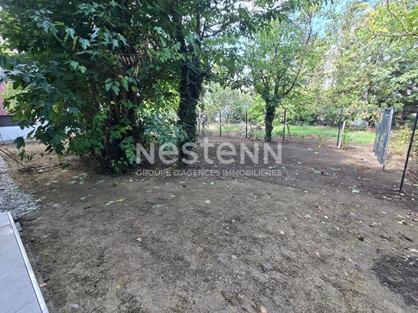 Toulouse 31200 BORDEROUGE /CROIX DAURADE -Agréable T2 Récent (Fin 2024) de 42.94m² Terrasse de 11.88m² Jardin de 96m² et parking en sous sol