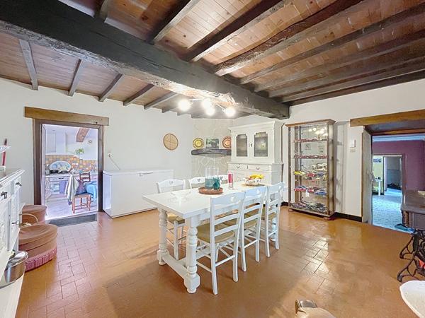 Maison en pierre avec gîte 240 m2 hab. et 20000 m2 terrain
