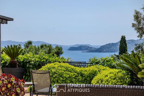 Villa d’architecte et sa vue mer exceptionnelle