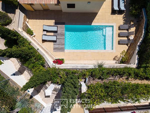Villa d’architecte et sa vue mer exceptionnelle