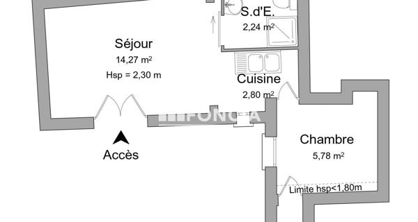 Location Appartement 2 pièces 26.72 m² - Noirmoutier-en-l'île 85330