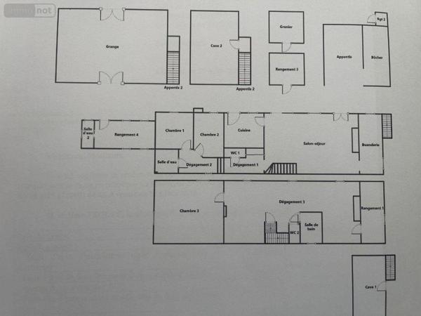 Maison à vendre à Bouloire dans la Sarthe (72440), ref : 13816/1124   
PROCHE COMMODITES