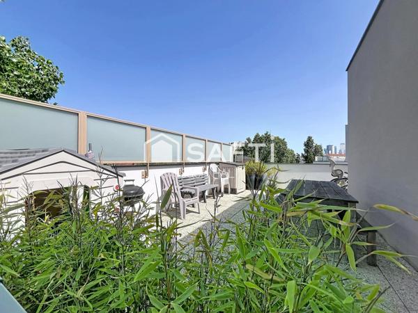 Appartement 4 pièces de 79 m² avec exceptionnelle terrasse de 54 m² – Dernier étage