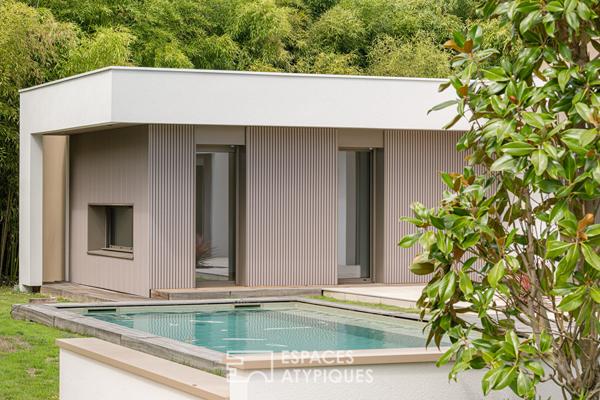 Maison d’architecte contemporaine de plain-pied au coeur de Bruges